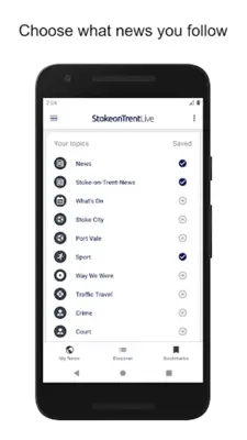 Stoke-on-Trent Live android App screenshot 9