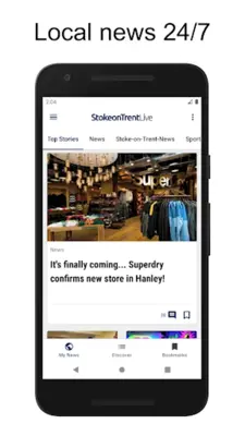 Stoke-on-Trent Live android App screenshot 11